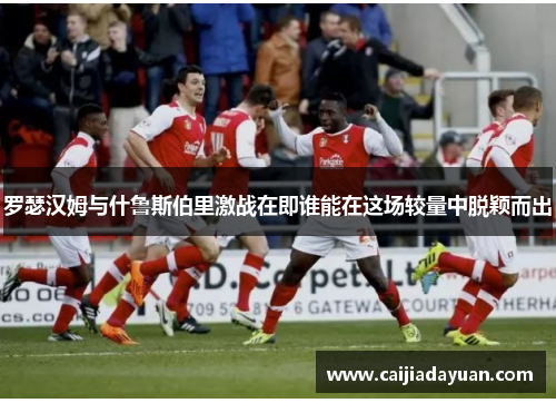 罗瑟汉姆与什鲁斯伯里激战在即谁能在这场较量中脱颖而出